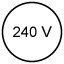 240v 240v