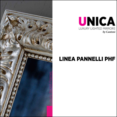 Linea PHF pannelli quadri led retroilluminati con cornice Linea PHF pannelli quadri led retroilluminati con cornice