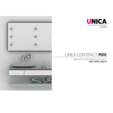 Catalogo specchi per contract Unica 2019