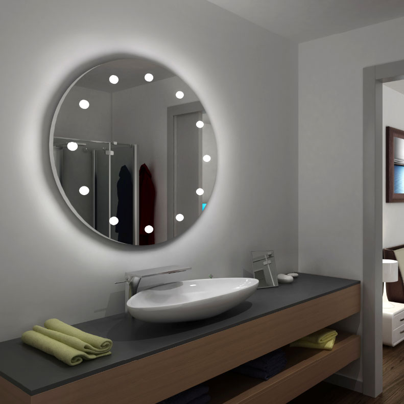 Hotel bathroom mirrors: the perfect lighting - Linea Unica