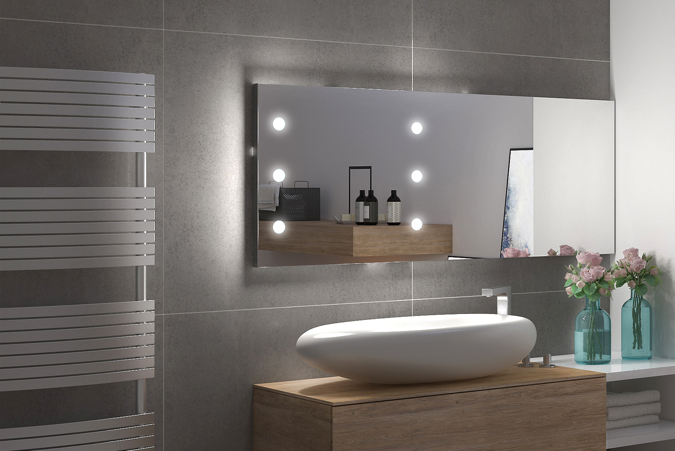 Specchiera del bagno: come scegliere l'illuminazione? - Arblu Blog