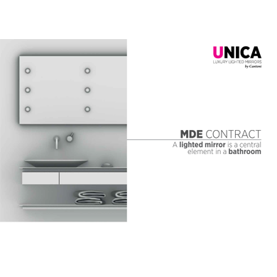 Catalogo specchi per contract Unica 2019