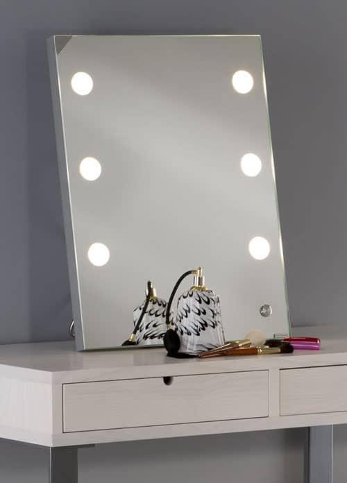 free standing table mirror