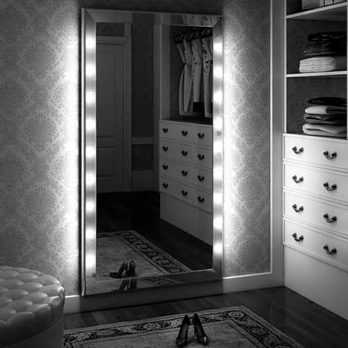 walk in wardrobe mirror