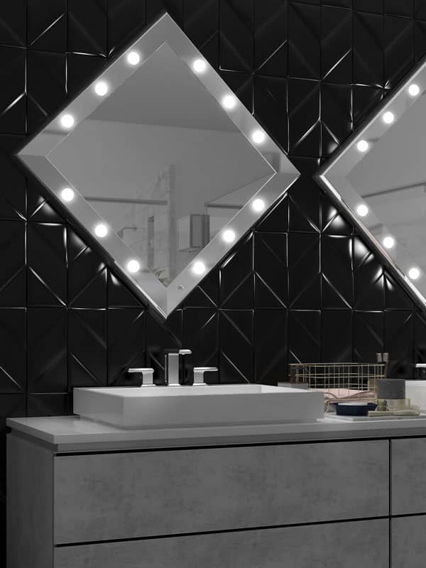Illuminated bathroom mirror SP