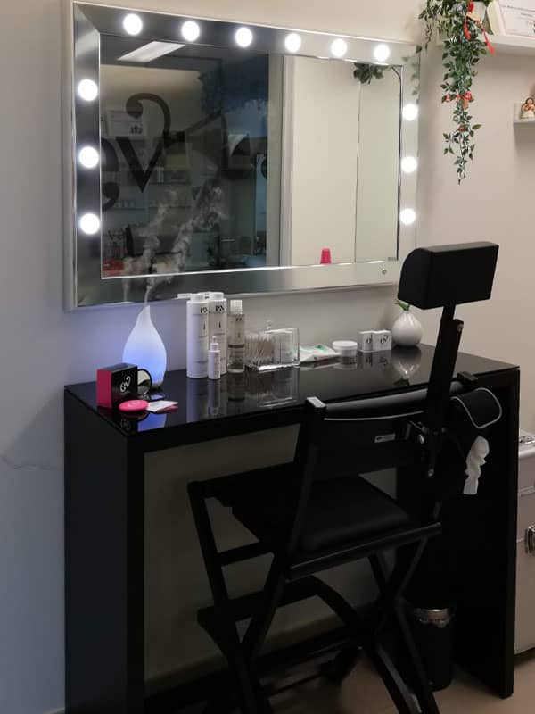 salon mirror lights SP with lights