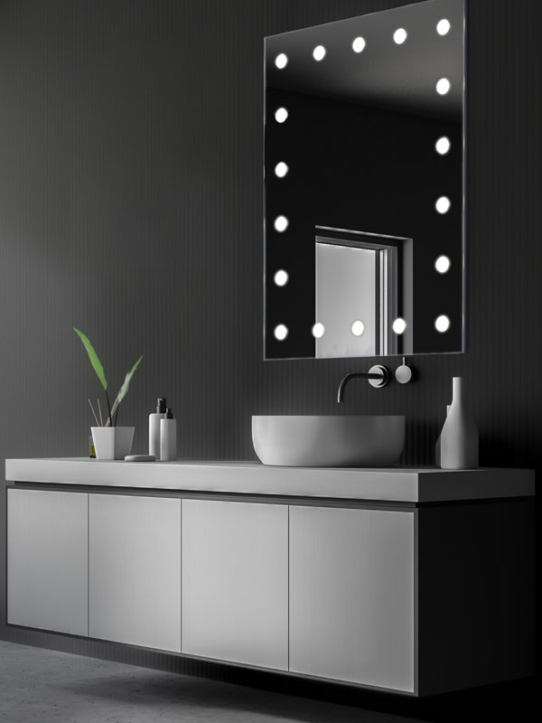 specchio bagno moderno