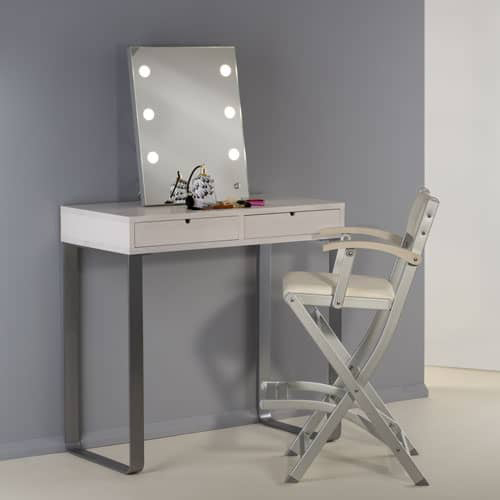 Small white dressing table