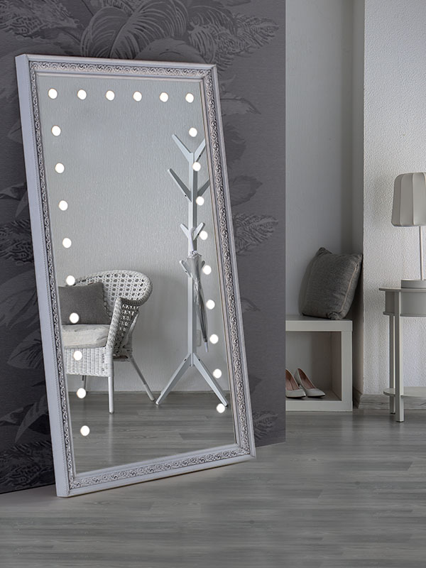 White full length mirror