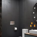 Specchio rotondo bagno, con luci led, diametro 100 cm